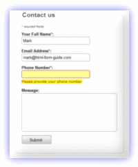 Another simple contact form