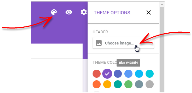 Google Forms Header Image Size Html Form Guide