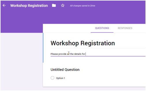 How to create google form for event registration | HTML Form Guide