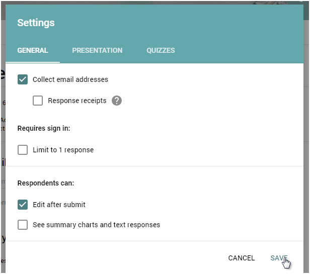 Google Rsvp Form : The sharing settings for google forms make it easy